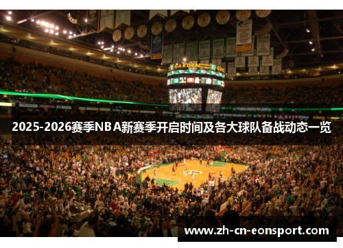 2025-2026赛季NBA新赛季开启时间及各大球队备战动态一览